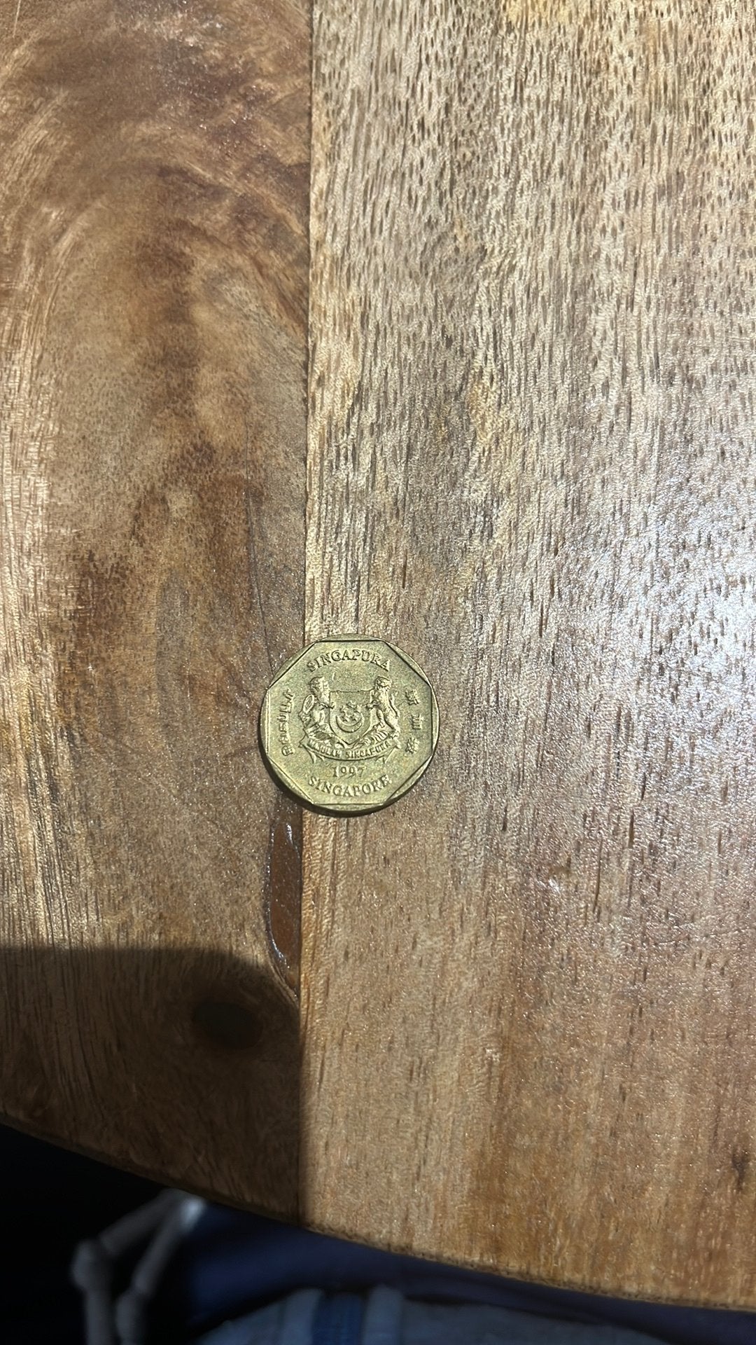 Singapour 1 Dollar 1997, Enlèvement ou Envoi