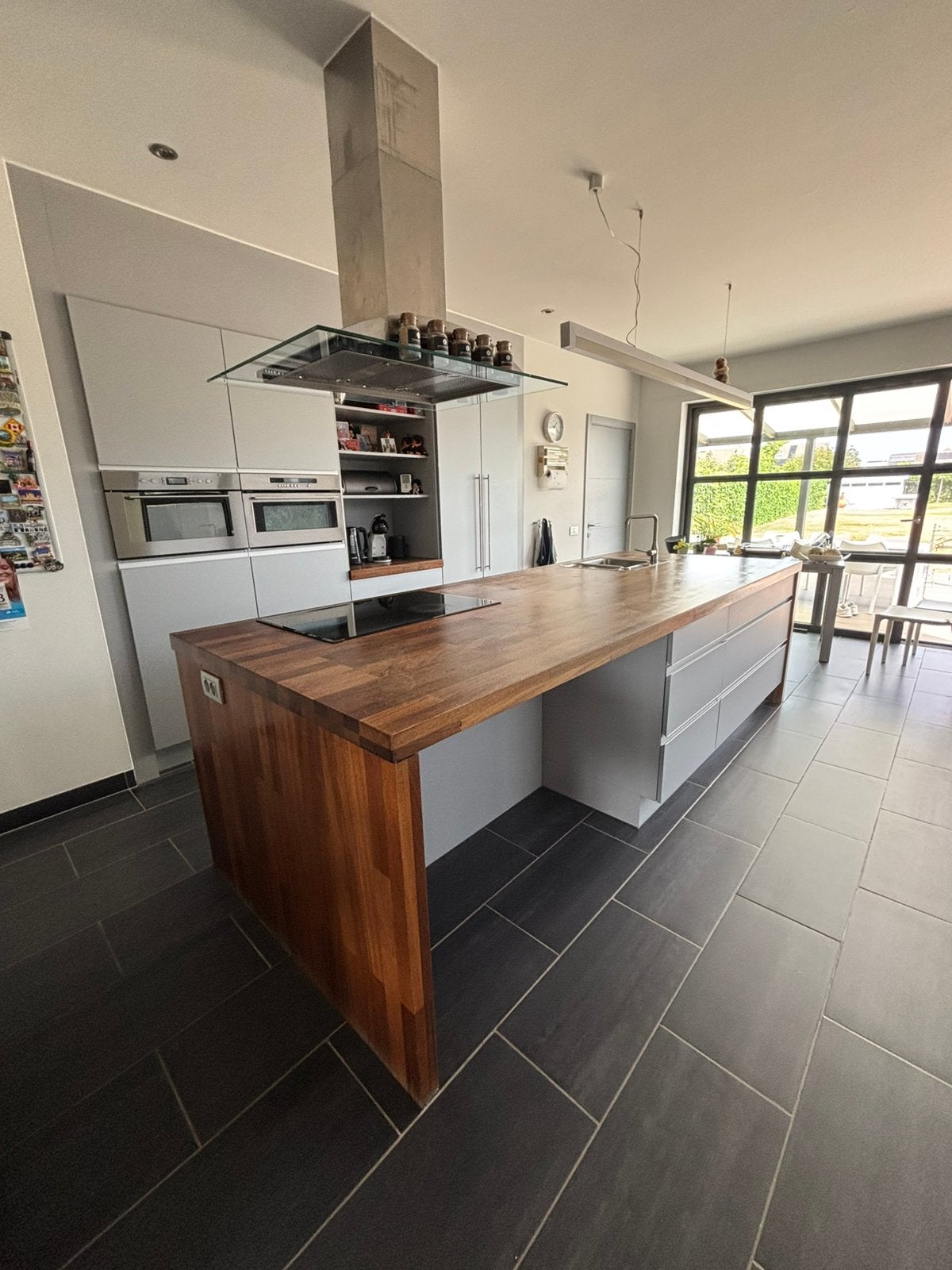 Ilwa keuken met groot kookeiland, Huis en Inrichting, Ophalen, Gebruikt