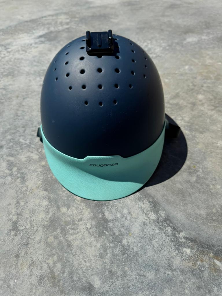 Paarden helm, Dieren en Toebehoren, Ophalen, Gebruikt