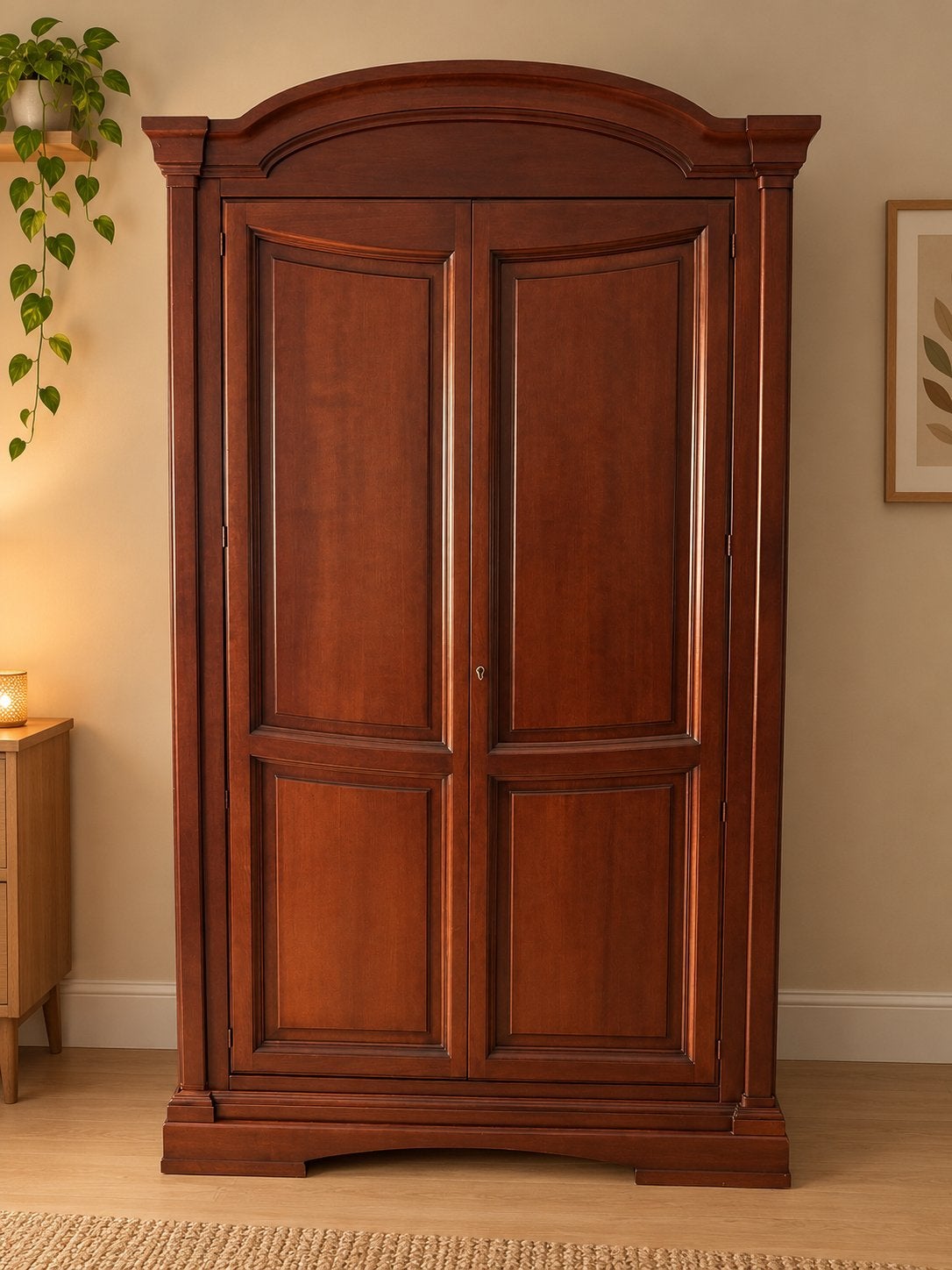 Kerselaar hout kast, Ophalen