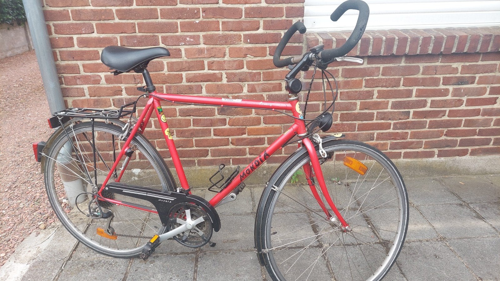 vélo pour homme Mondia (vélo de sport), Enlèvement