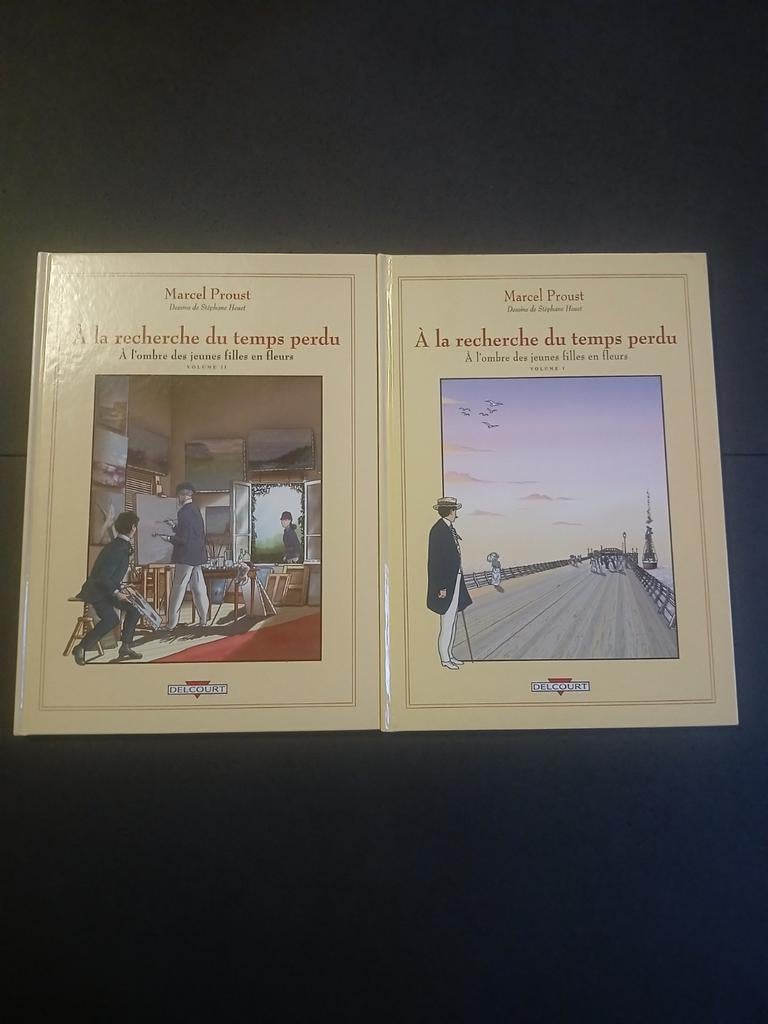 Lot de 2 bd à la recherche du temps perdu 2 et 3, Boeken, Stripverhalen, Ophalen of Verzenden