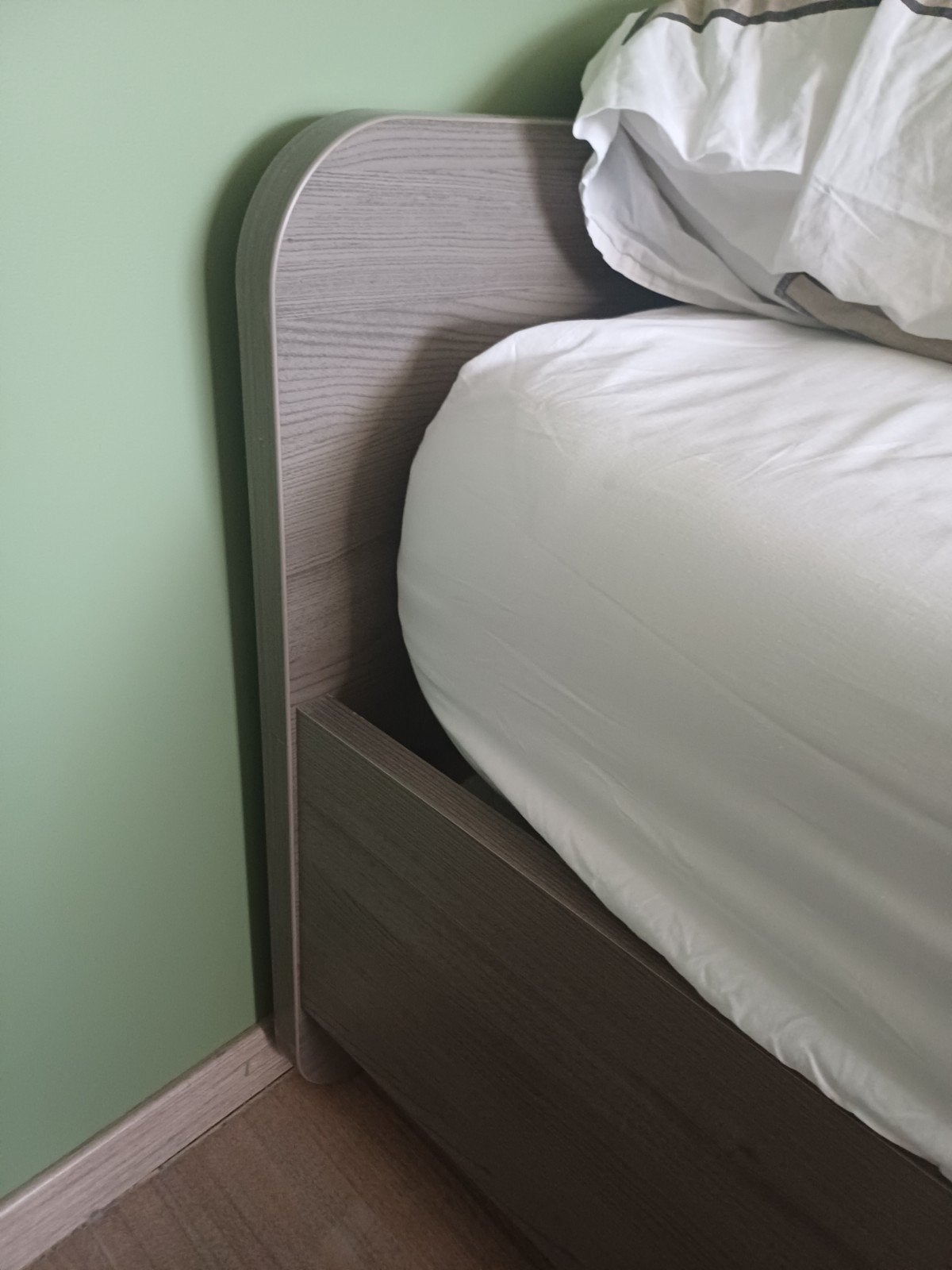 1 persoonsbed, 90 cm, Gris, Une personne, Enlèvement