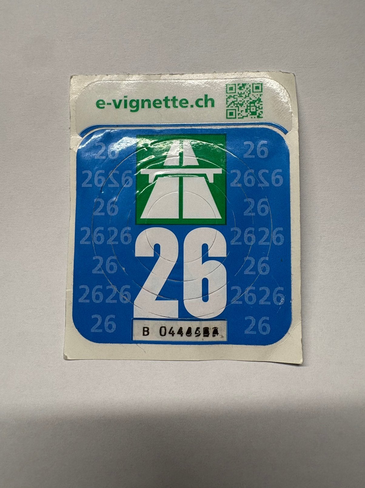 Vignet Zwitserland., Tickets en Kaartjes