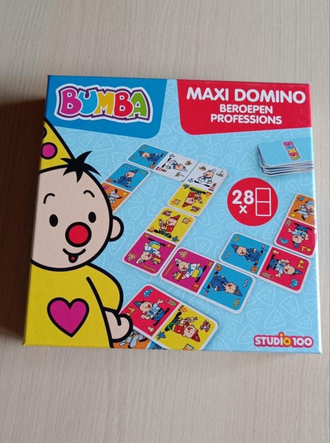 Bumba maxi domino beroepen, Kinderen en Baby's, Speelgoed | Educatief en Creatief, Ophalen of Verzenden