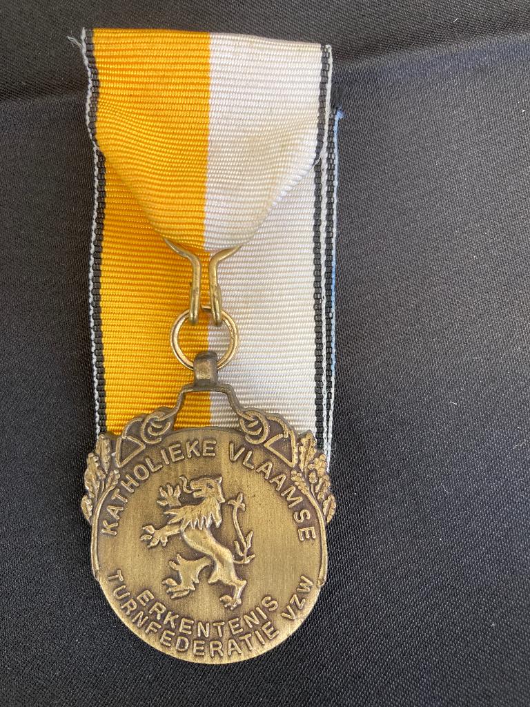 Medaille Turnfederatie, Ophalen of Verzenden
