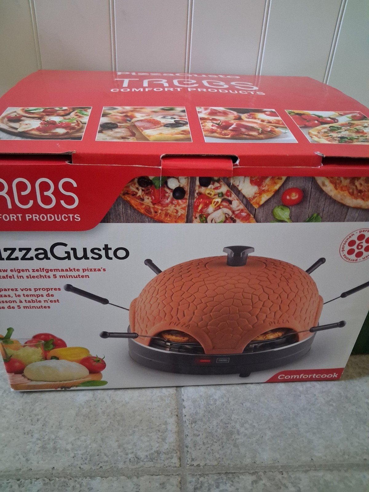 Trebs PizzaGusto , 6 personen, Ophalen, Oven