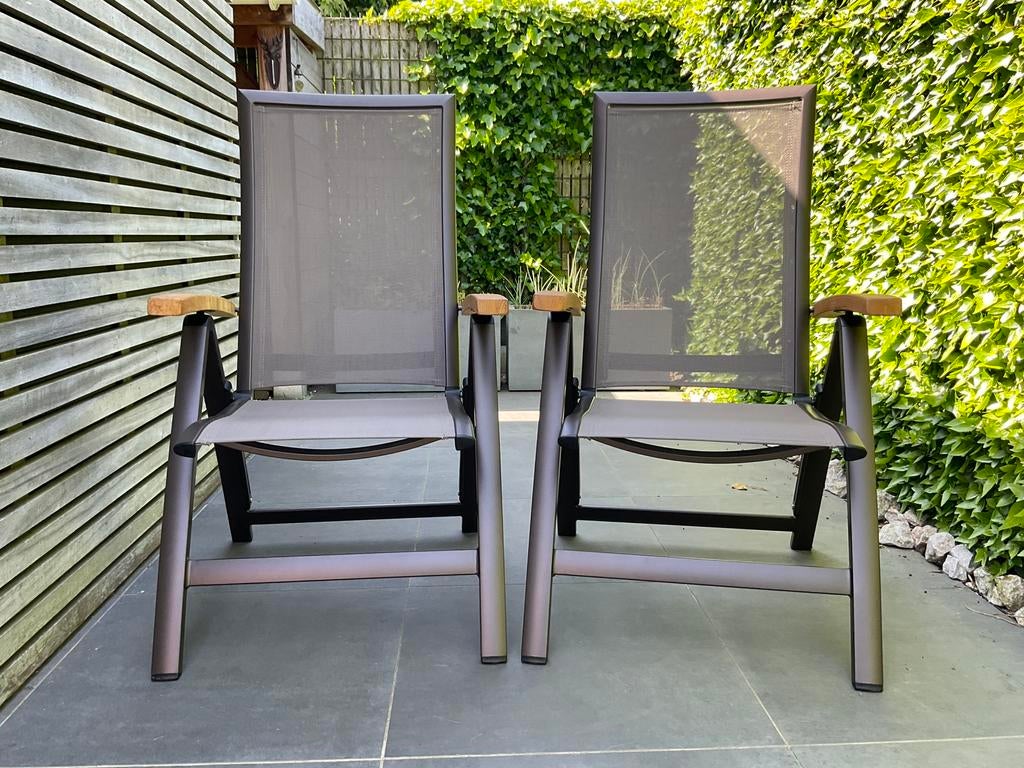 Tuinstoel, Tuin en Terras, Ophalen, Zo goed als nieuw, Aluminium
