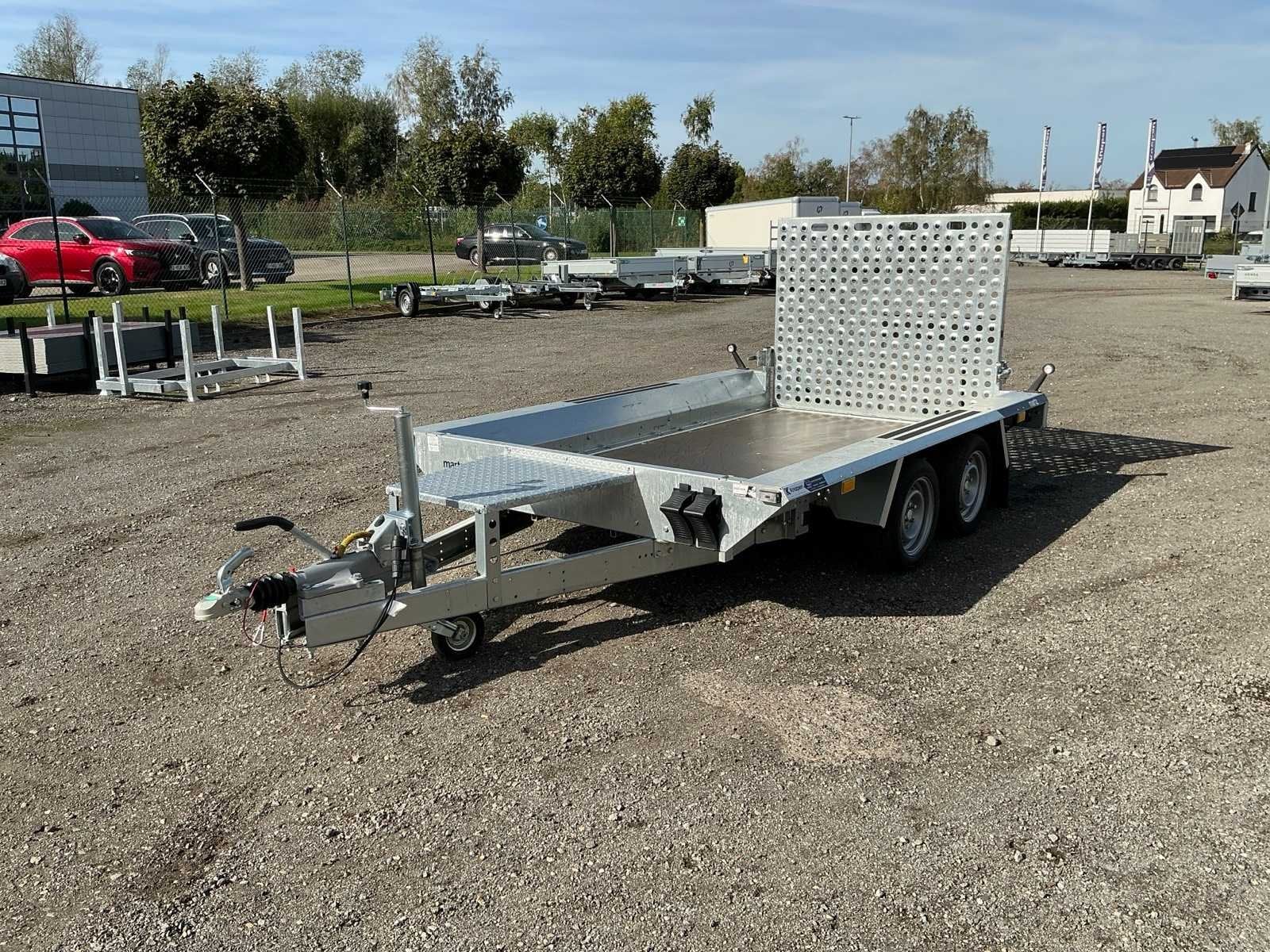 Remorque garantie Martz BAU-3 300/2 S 3.5T Machine Transport, Utilisé