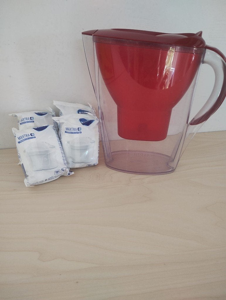 Brita Waterfilter + 4 Filters, Ophalen, Kunststof, Riviera Maison, Overige typen