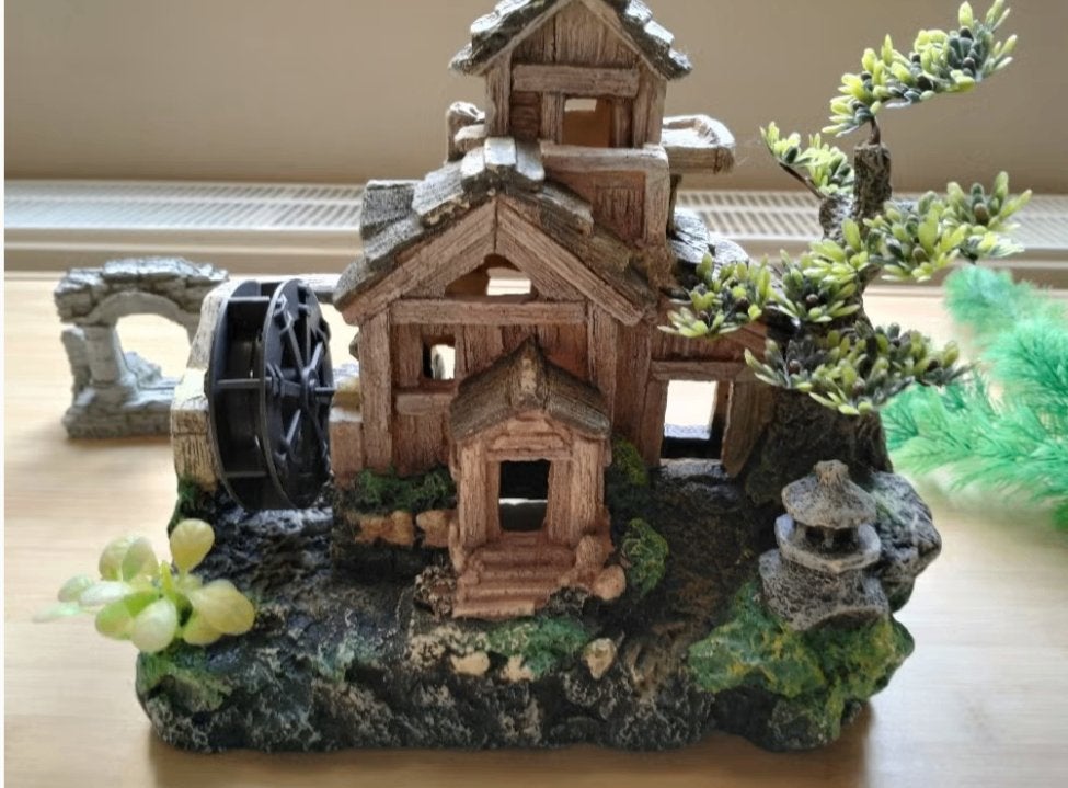Aquarium decoratie, Ophalen, Zo goed als nieuw, Decoratie