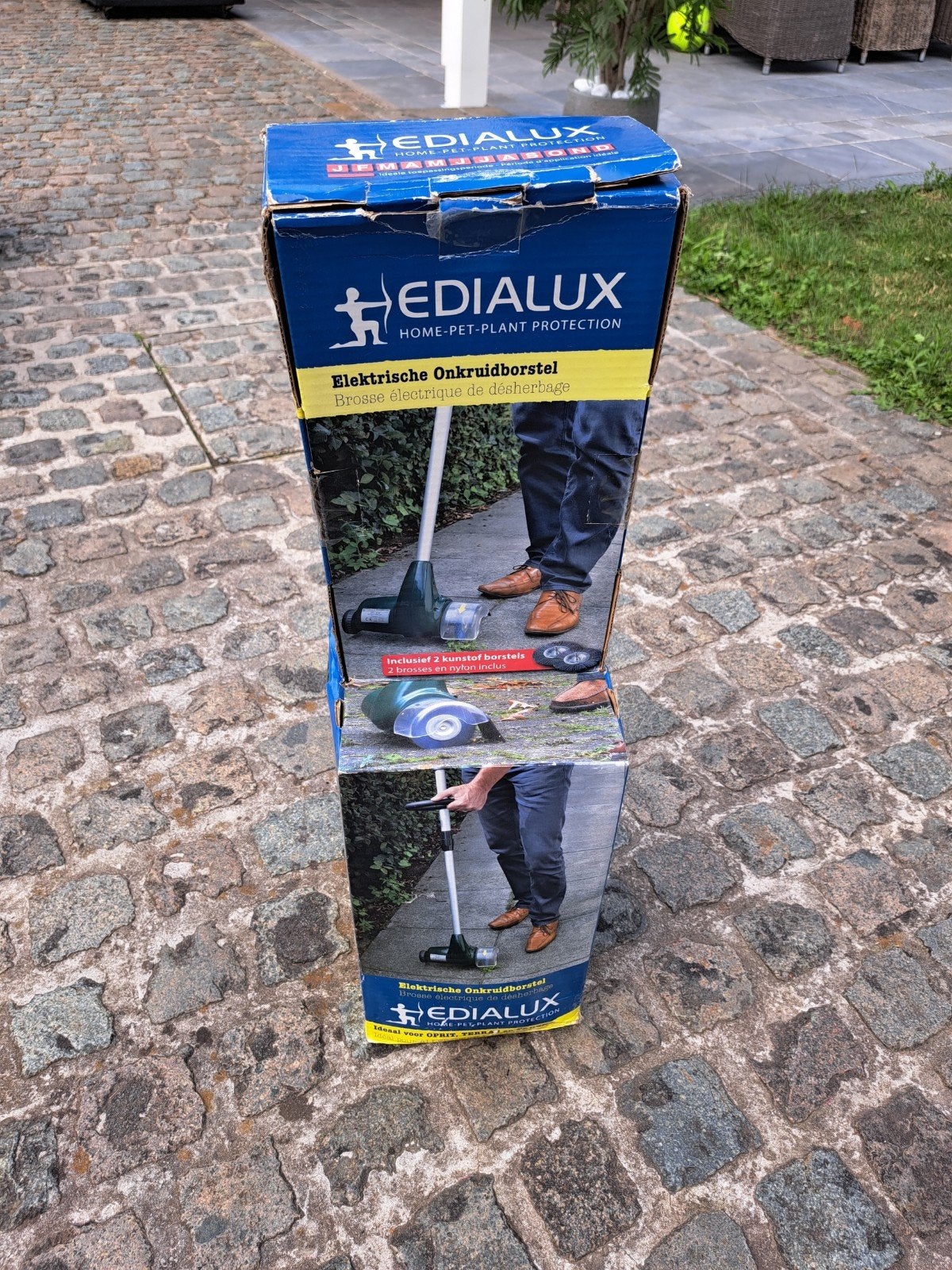 te koop onkruid verwijderaar, Ophalen