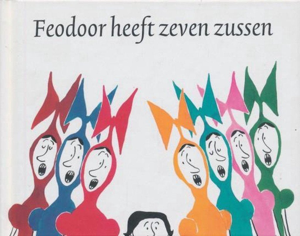 boek: Feodoor heeft zeven zussen/Marjet Huiberts, Ophalen of Verzenden, Zo goed als nieuw, Fictie algemeen, Voorleesboek