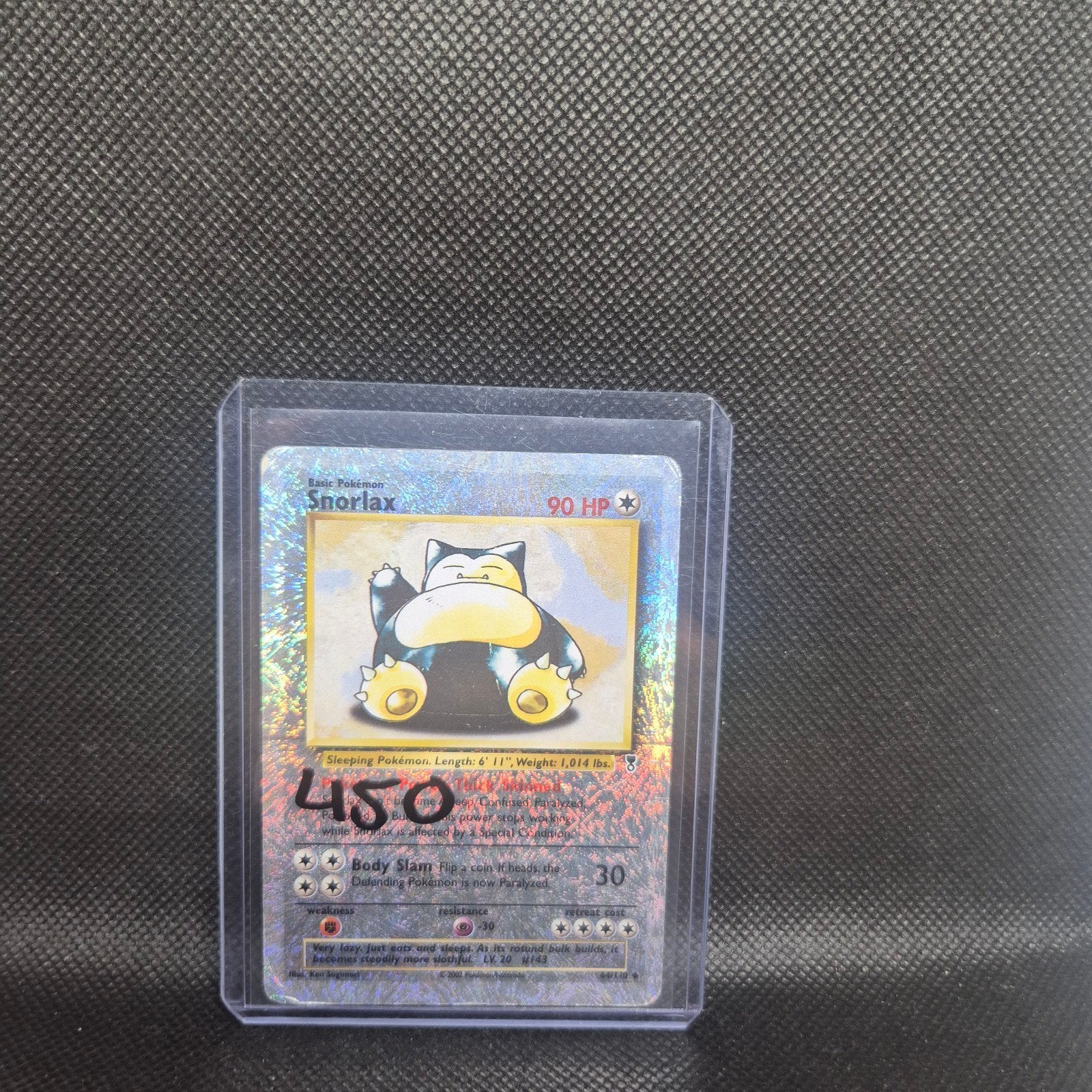 Snorlax Legendary Collection, Enlèvement ou Envoi