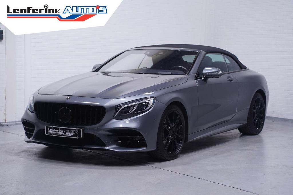 Mercedes-Benz S 560 Cabrio Premium Plus AMG Head-up Luchtver, Auto's, Automaat, Parkeersensor, Cabriolet, Bedrijf