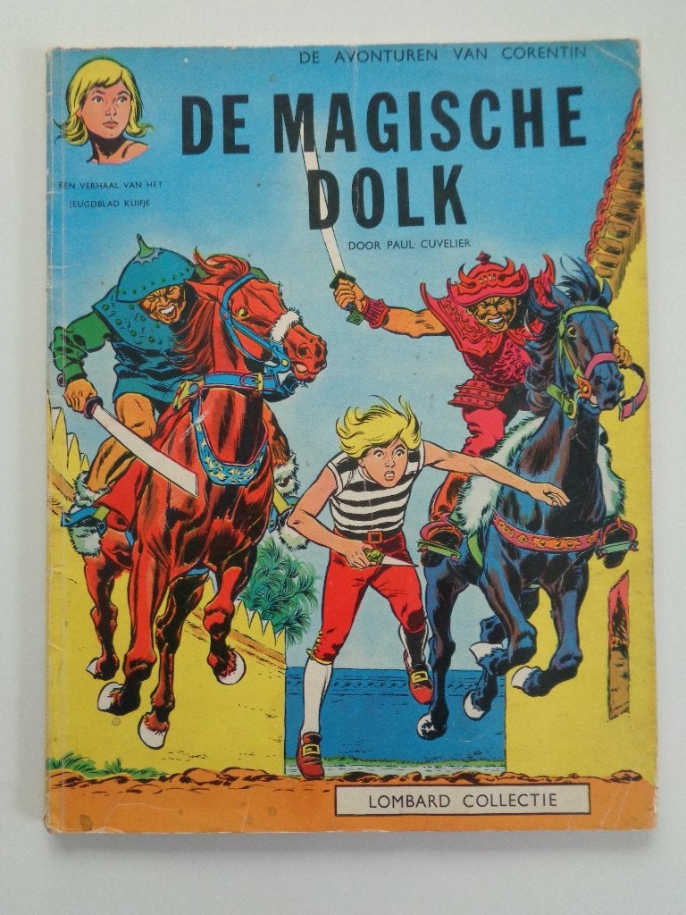 Corentin - De Magische Dolk - SC 1e dr. 1963, Ophalen of Verzenden