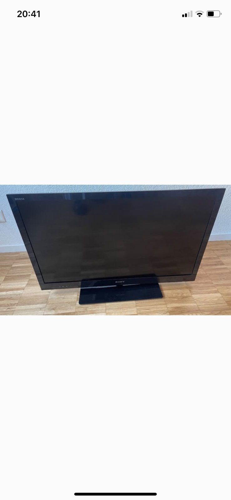 Tv Sony Bravia te koop  met afstandsbediening! 40 inch TV!, Enlèvement, Comme neuf