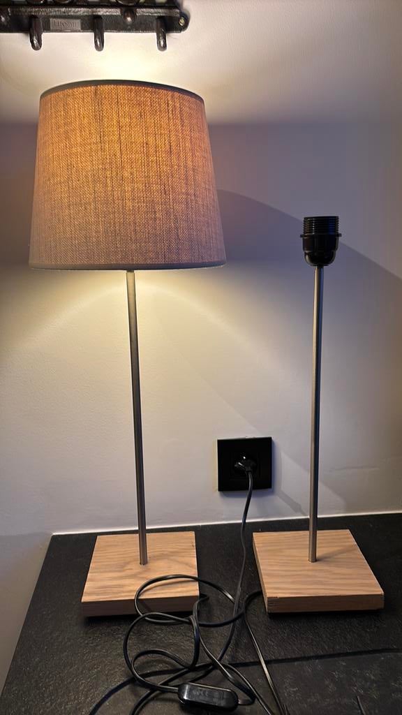 2 Scapa Home staanlampen met kap en  lamp warm licht, Huis en Inrichting, Ophalen, Zo goed als nieuw