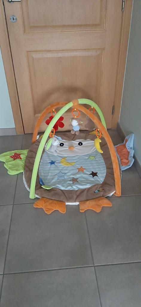 Speelmat voor baby, Ophalen