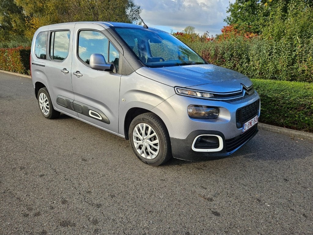 Citroen Berlingo 1.5 HDi CT OK + CAR PASS BOITE AUTOMATIQUE, Autos, Volant multifonction, Argent ou Gris, Euro 6, Entreprise