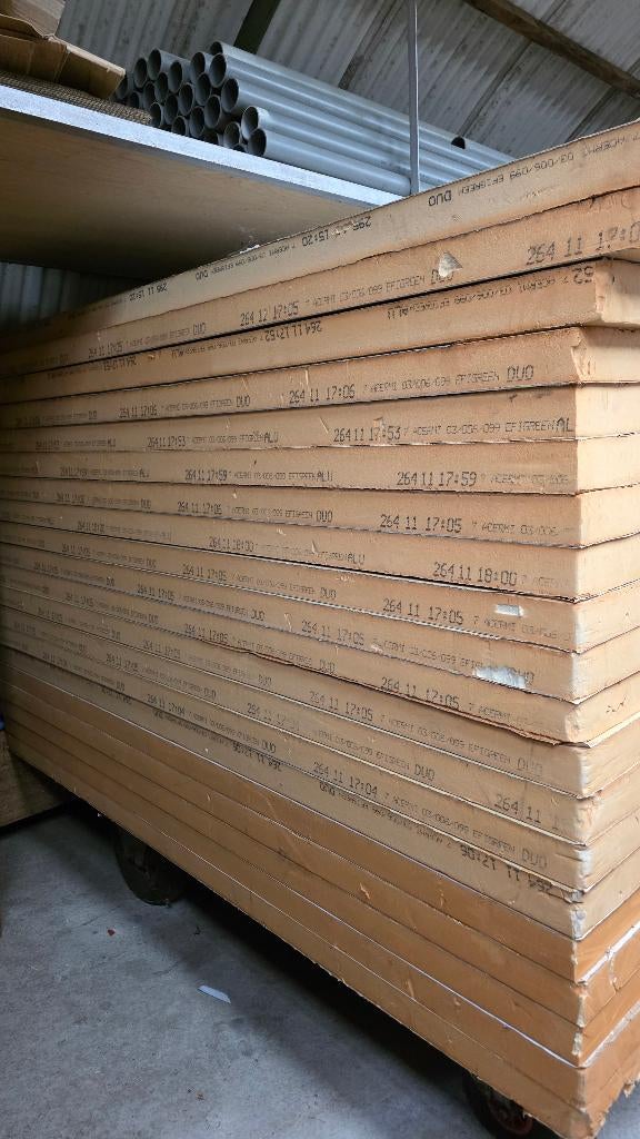 isolatie 60 m² x 80mm dik, Doe-het-zelf en Bouw, Isolatie en Afdichting, Ophalen, Dakisolatie, Nieuw, Hardschuim (Pir)