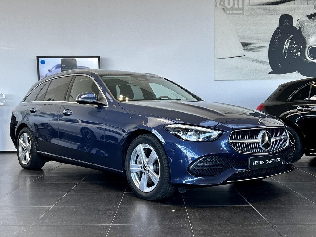 Mercedes-Benz C-Klasse 300 DE Break 4MATIC Luxury Line | Pan, Autos, Entreprise, Hybride Électrique/Diesel, 5 portes, Automatique
