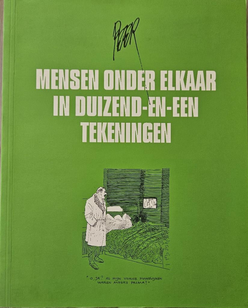 Mensen onder elkaar in duizend-en-een tekeningen - Peter van, Complete serie of reeks, Europa, Ophalen of Verzenden, Zo goed als nieuw