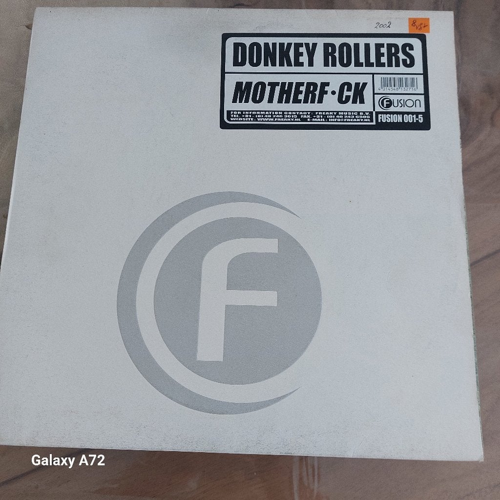 donkey rollers motherf.ck 12 inch maxi, Cd's en Dvd's, Gebruikt, Overige genres, Ophalen of Verzenden, 12 inch