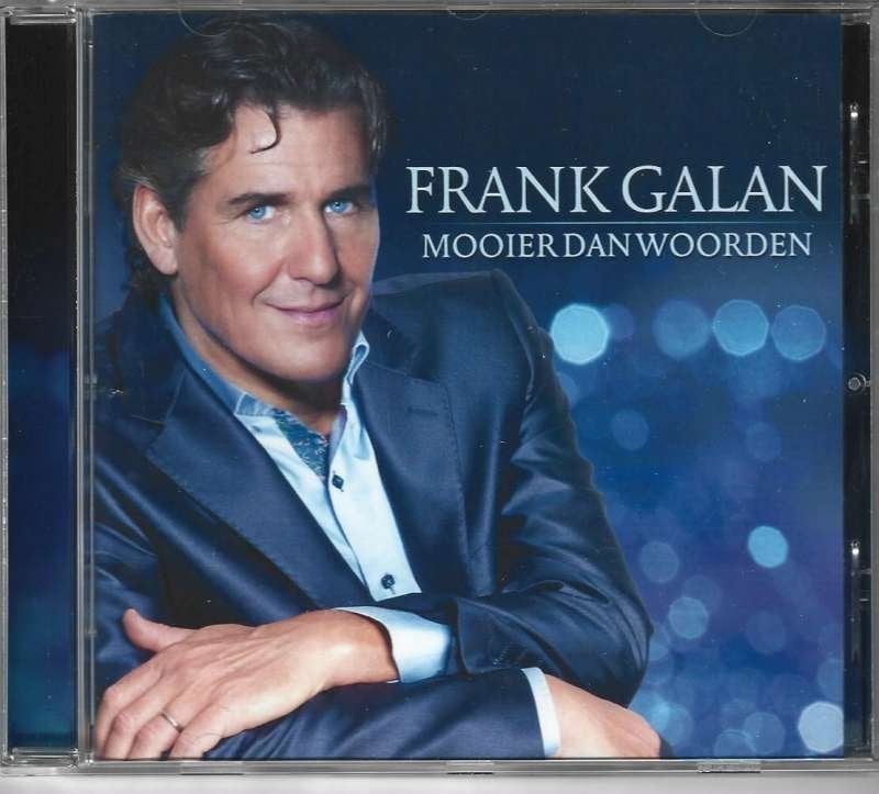CD Frank Galan – Mooier Dan Woorden, Ophalen of Verzenden, Zo goed als nieuw, Inclusief boekje, Pop