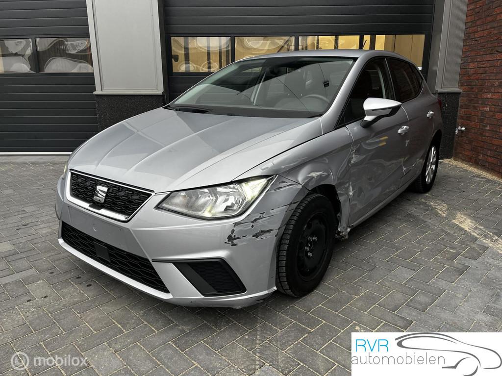 Seat Ibiza 1.0 MPI AIRCO / CRUISE / NAVI / DUITSKENT, Auto's, Seat, Voorwielaandrijving, Stof, Gebruikt, Ibiza