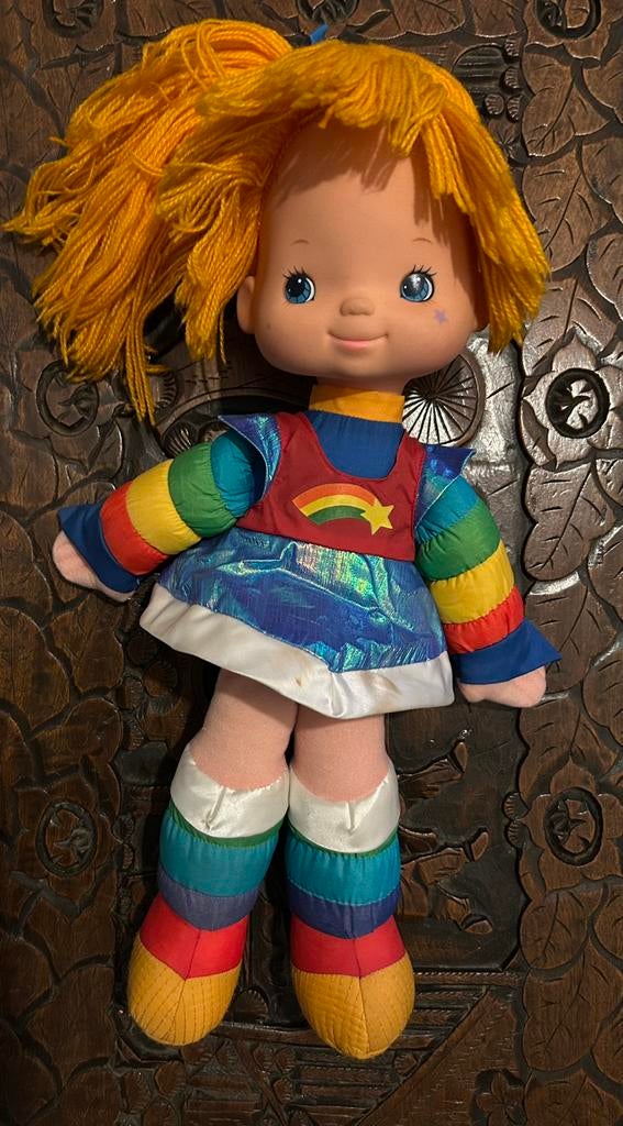 Poupée Rainbow Brite /Blondine 45 cm, Ophalen, Gebruikt