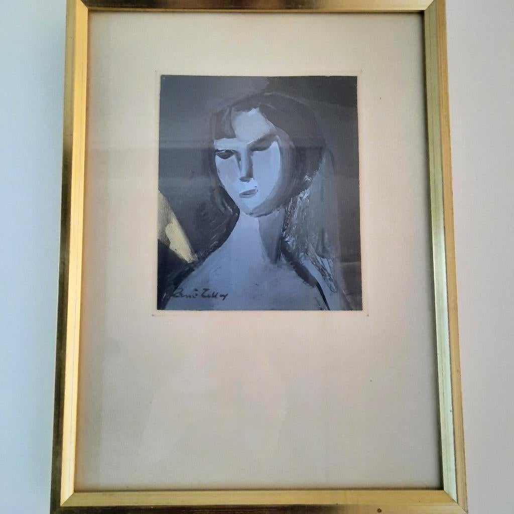 Schilderij René Tilley, Ophalen