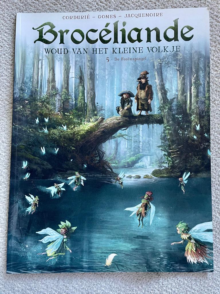 Brocéliande | 5. De Feeënspiegel, Boeken, Verzenden, Eén stripboek, Cordurié, Gomes & Jacquemoire, Zo goed als nieuw