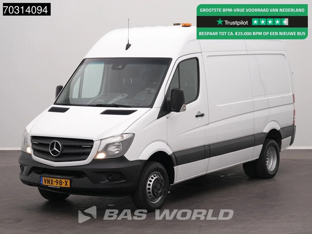 Mercedes Sprinter 416 CDI Dubbellucht L2H2 Trekhaak Navi Air, Autos, Achat, Entreprise, Boîte manuelle, Diesel