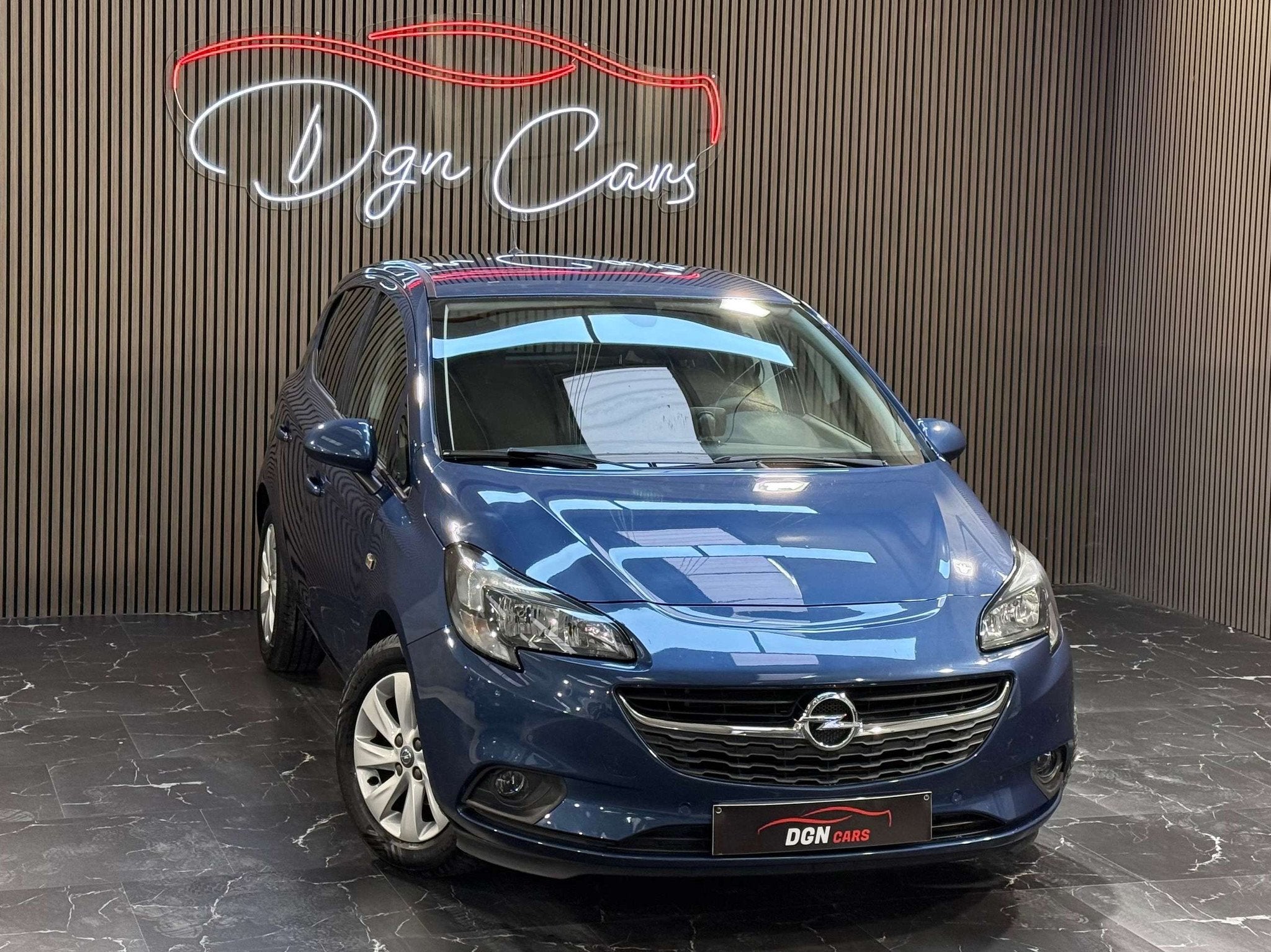 Opel Corsa Corsa 1.4i Essentia Euro6b (bj 2016), Auto's, Stof, Gebruikt, 4 cilinders, Blauw