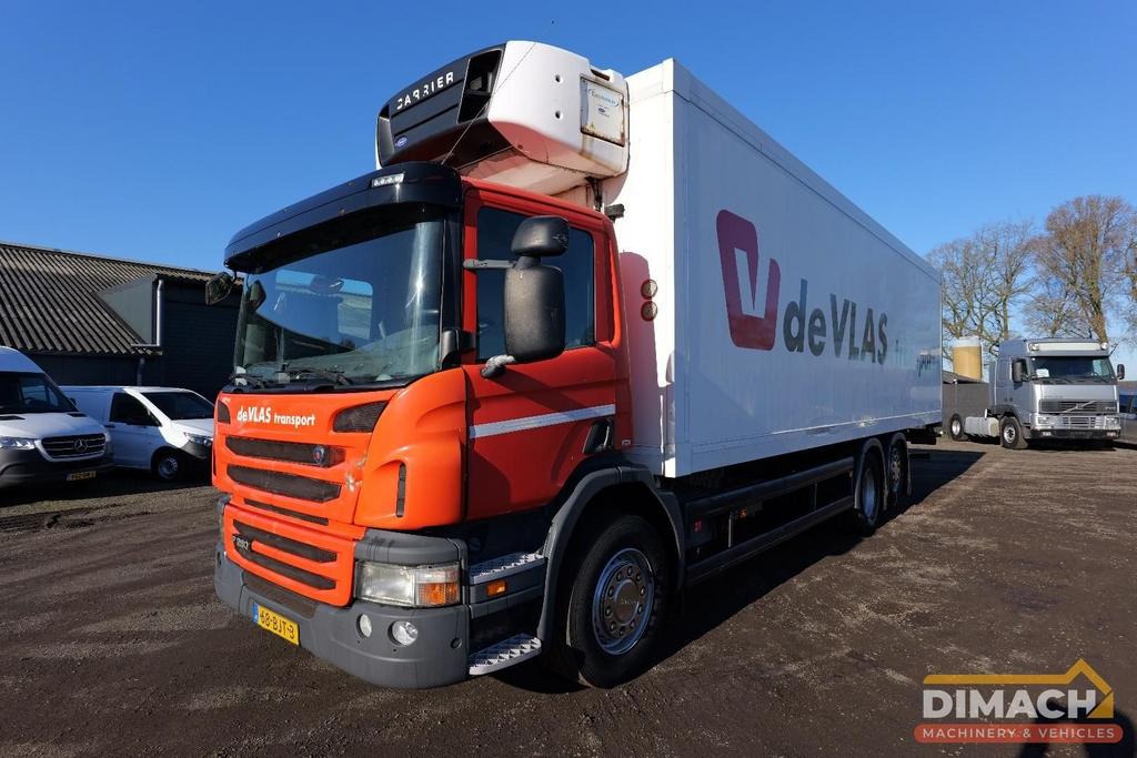 Scania P280 6x2*4 - Euro 5 - laadklep - 3 compartimenten Car, Rouge, Achat, Scania, Entreprise