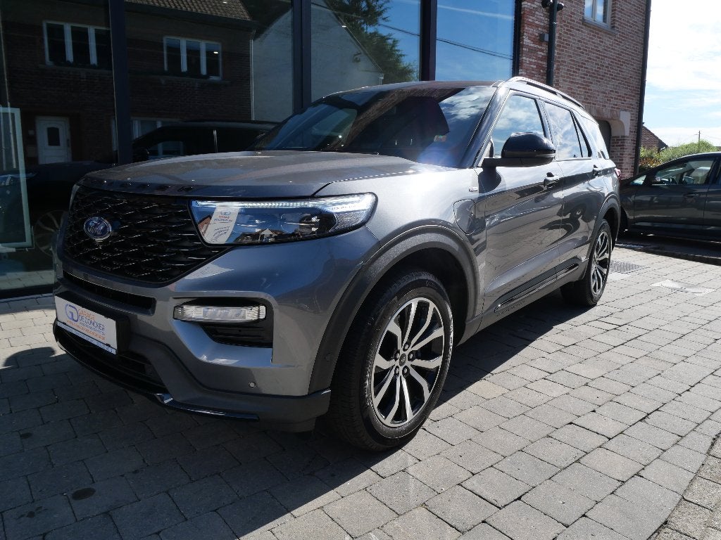 Ford Explorer Sport v6 plug-in hybride, Auto's, Automaat, 7 zetels, Leder, Bedrijf