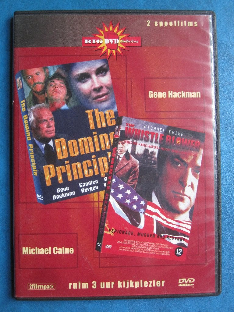 The Domino Principle + The Whistle Blower (2 films sur 1 DVD, Enlèvement ou Envoi, Anglais, Thriller d'action, À partir de 16 ans