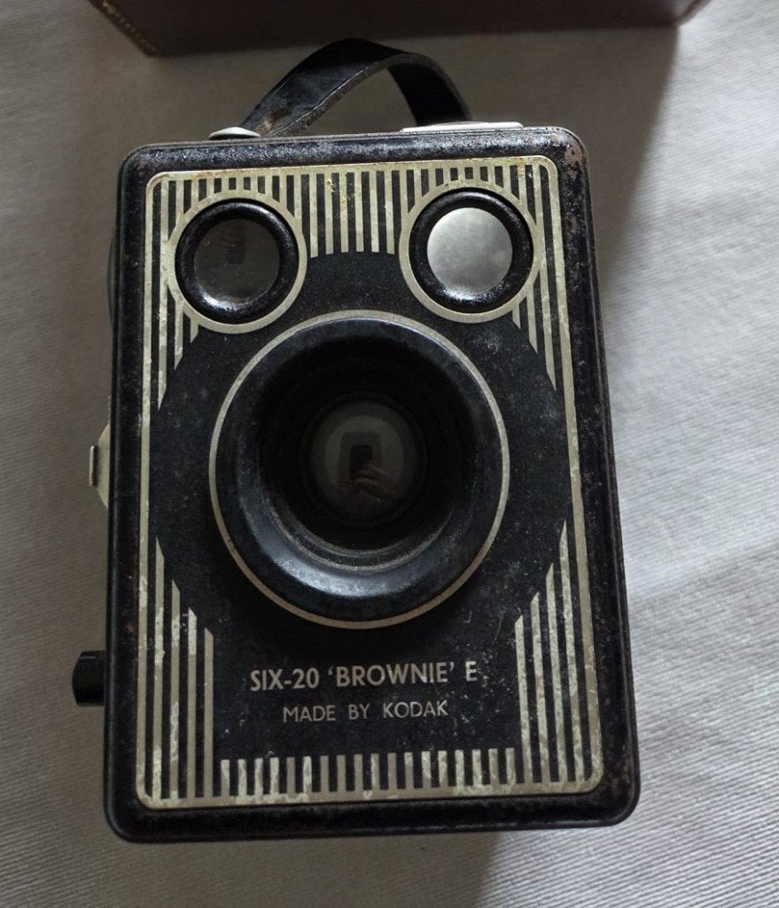 Kodak fototoestel Six-20 Brownie E, Audio, Tv en Foto, Ophalen, Gebruikt, Kodak