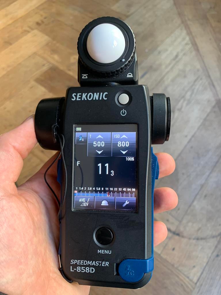 Sekonic Speedmaster L-858D, Enlèvement