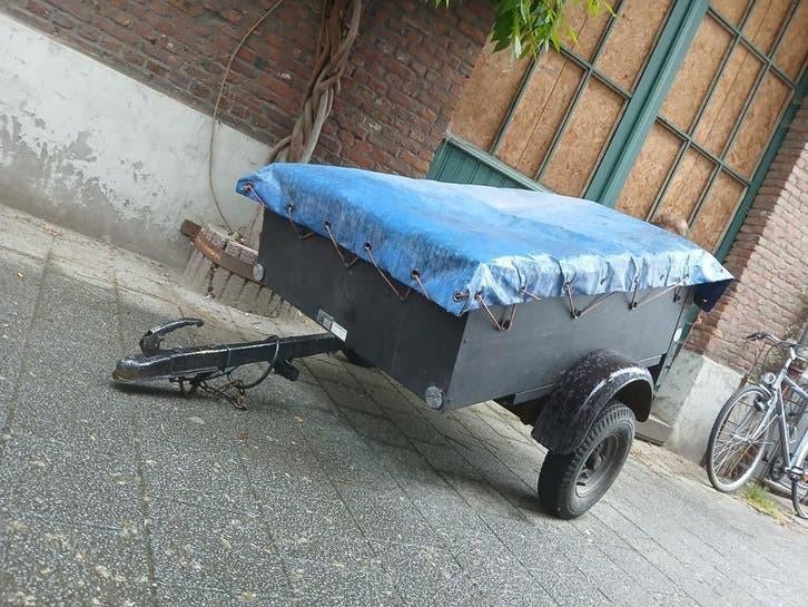 Mini aanhangwagen max 300kg., Auto diversen, Ophalen, Gebruikt