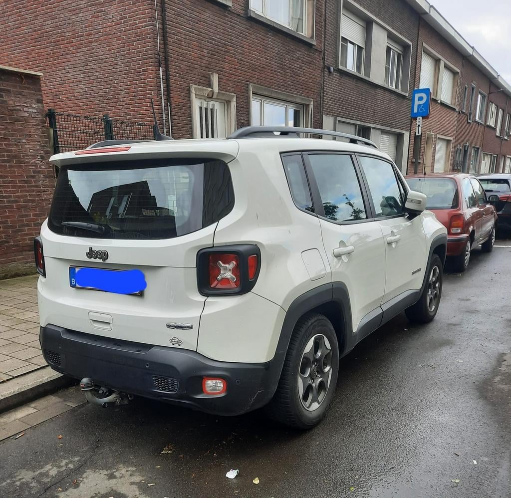 Jeep Renegade 1.4 benzine  2018, 4 deurs, Wit, Handgeschakeld, Particulier