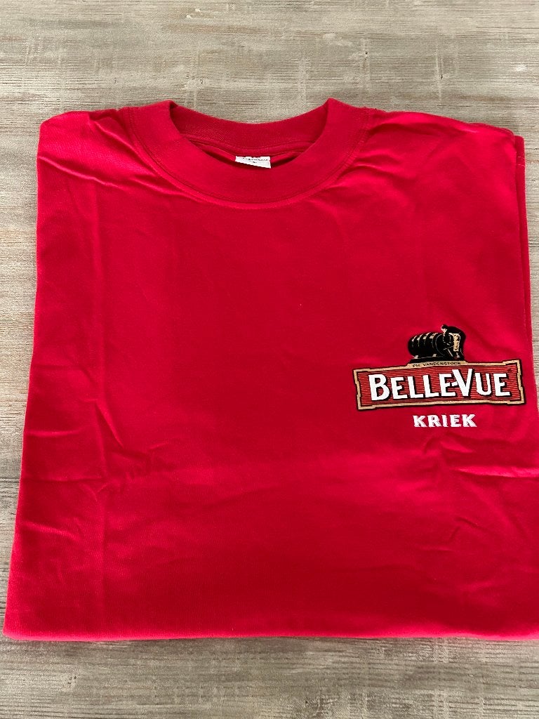 Belle-Vue Kriek T-shirt , Maat XL, Verzamelen, Biermerken, Ophalen of Verzenden, Nieuw, Kleding, Overige merken