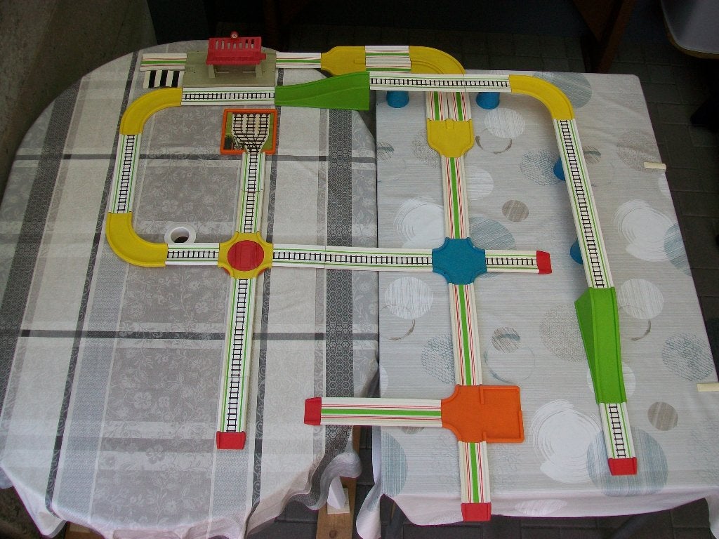 Matchbox 1978-1979 - Play Track Pl-4 Railway Trein - Vintage, Ophalen of Verzenden, Gebruikt, Trein, Overige typen