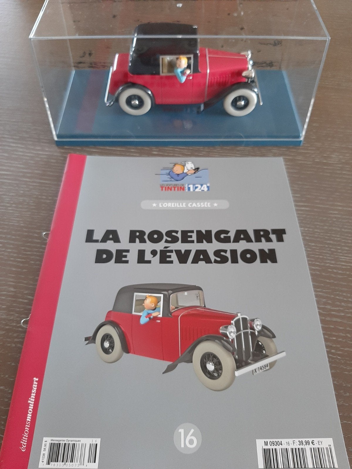 De Rosengart met kuifje 1/24  het gebroken oor, Ophalen of Verzenden