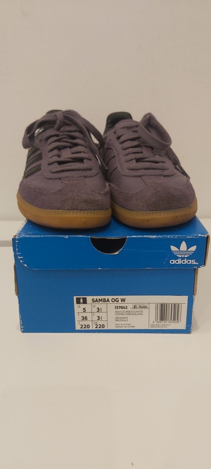 Adidas Samba paars/zwart, Ophalen, Adidas, Nieuw, Sneakers