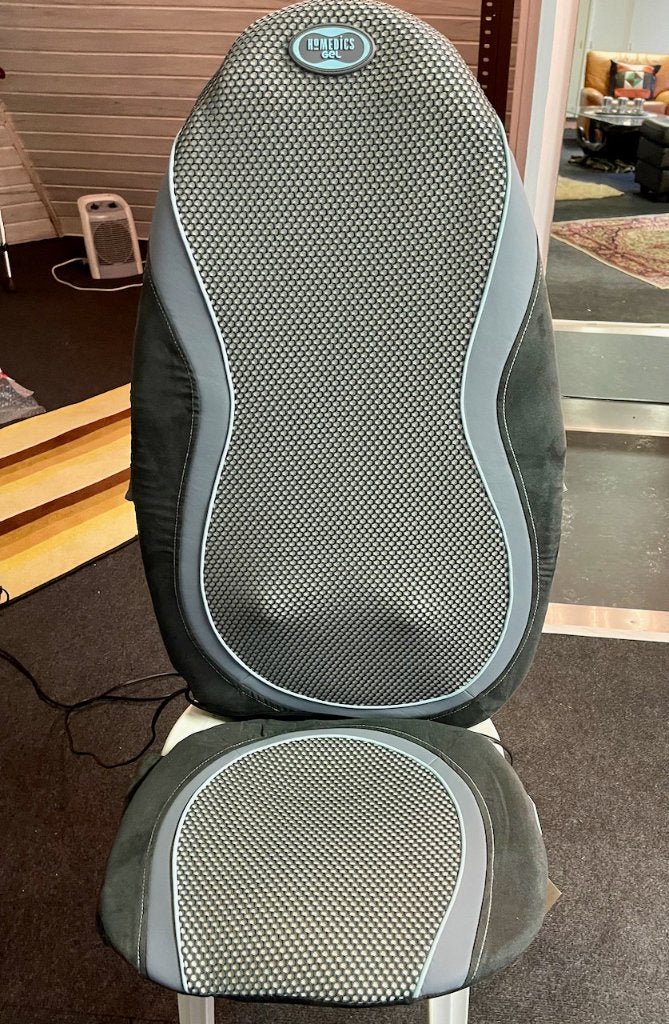Massagekussen, Sport en Fitness, Massageproducten, Ophalen, Zo goed als nieuw, Massagestoel of Kussen