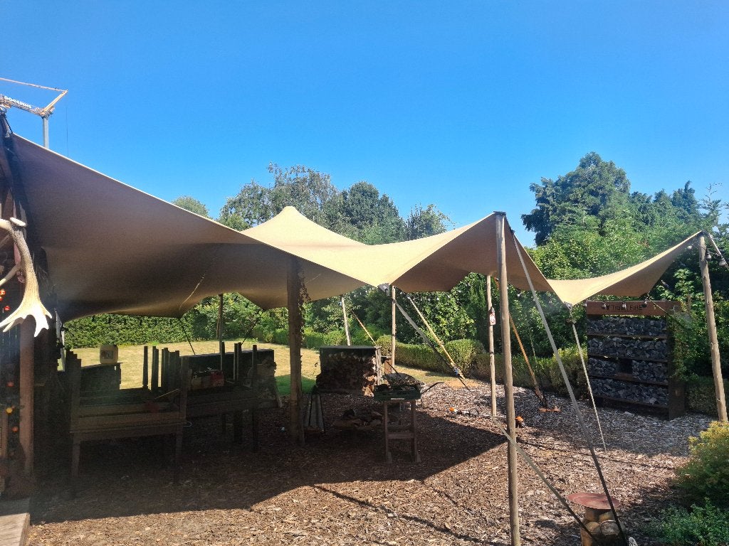 TENTE EXTENSIBLE 10 m x 6 m, Enlèvement, Comme neuf, Autres types