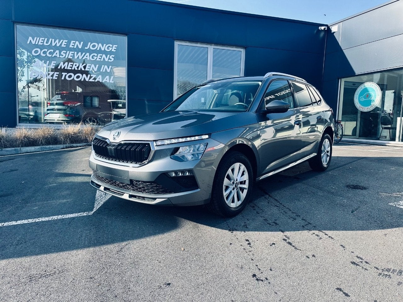 Skoda Kamiq selection (bj 2025, automaat), Auto's, Stof, Gebruikt, Euro 6, https://public.car-pass.be/vhr/2d23b7cc-361f-45e9-99cc-a92b1b260d4f