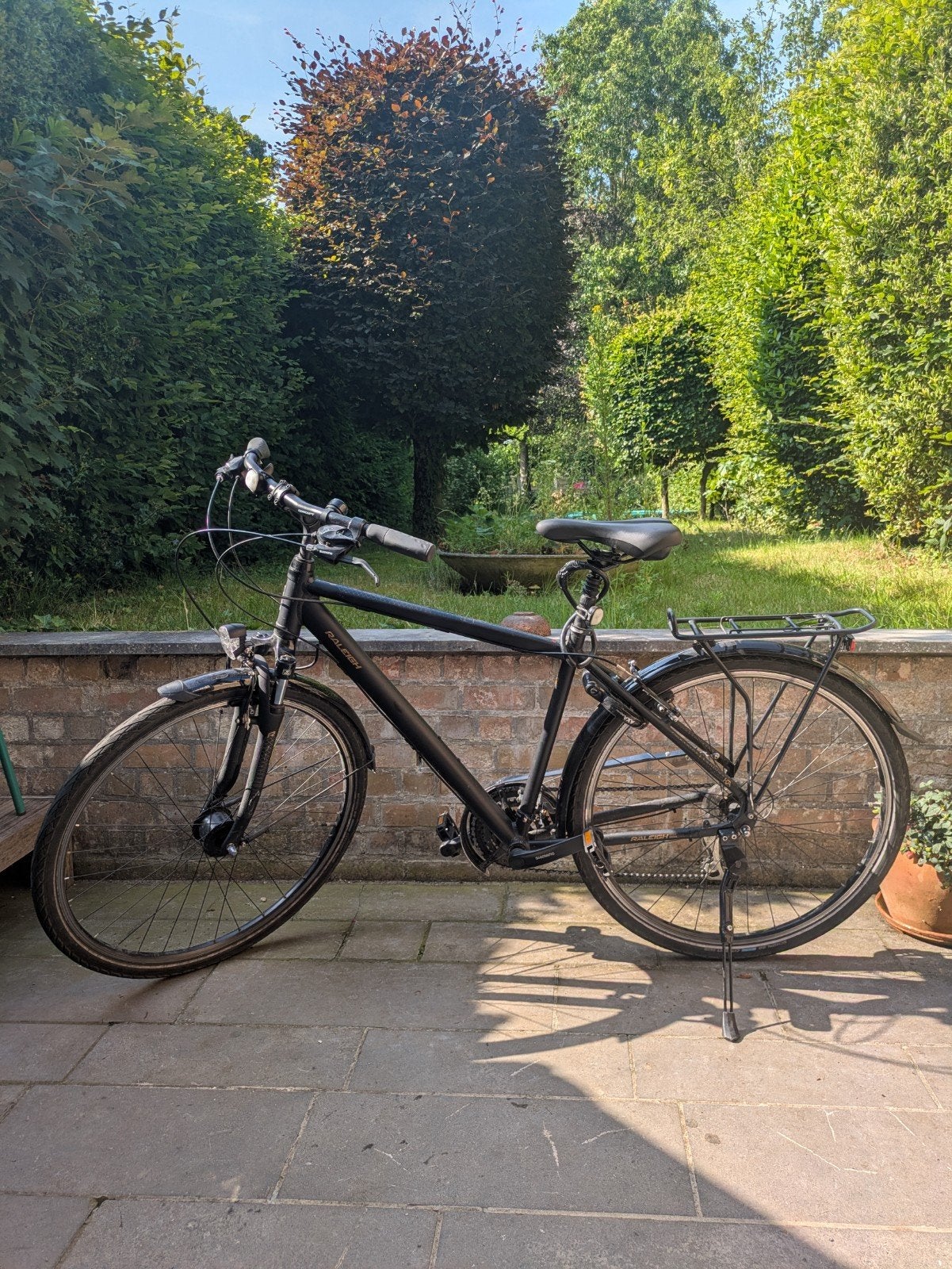 Raleigh Chester maat 50 matzwart, Enlèvement